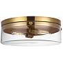 4_Visual Comfort Studio Garrett  18.375"  Burnished Brass Ceiling Light more views