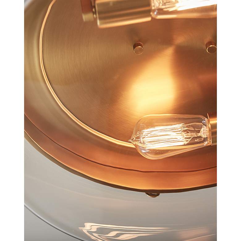 Image 5 Visual Comfort Studio Garrett  18.375"  Burnished Brass Ceiling Light more views