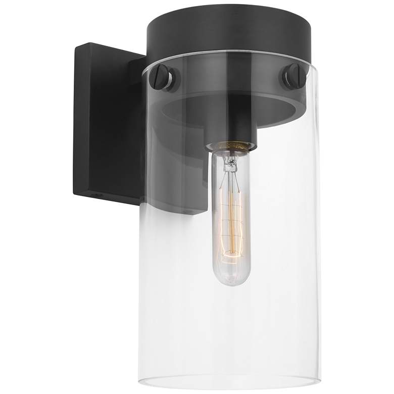 Image 1 Visual Comfort Studio Garrett Sconce T10 5.37" Aged Iron