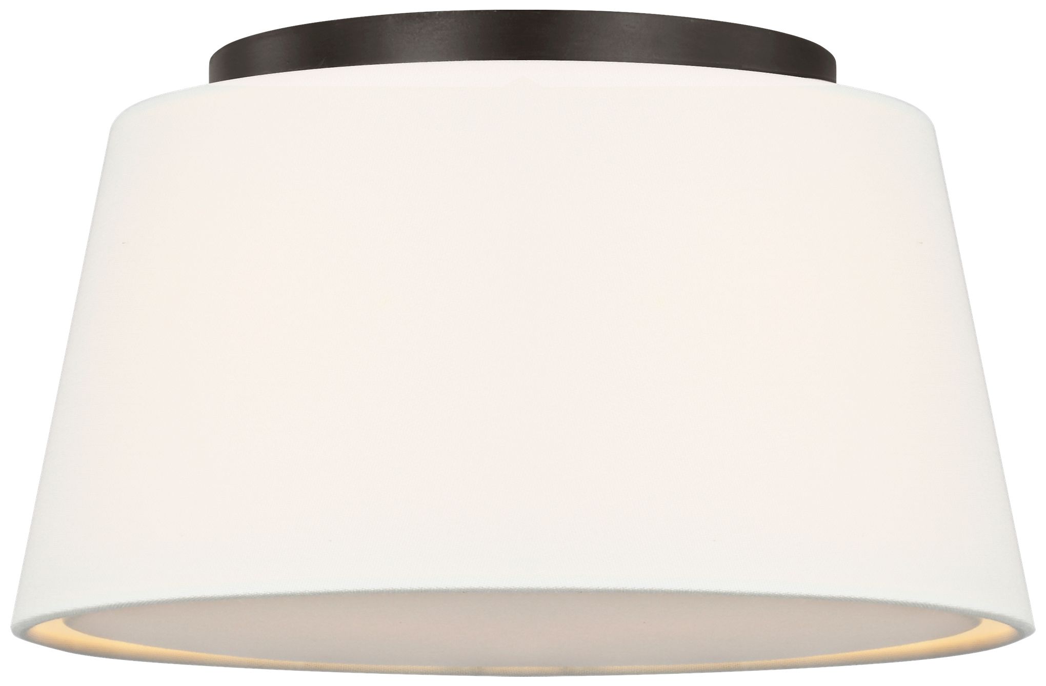 Visual Comfort Studio  Hale 12" Flush Mount  E26    Aged Pewter