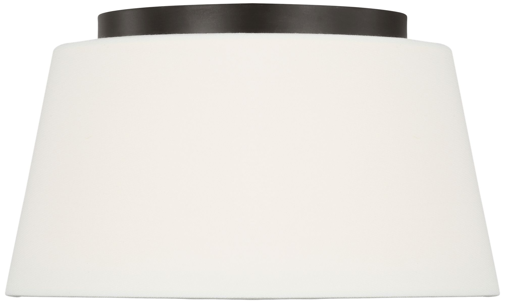 Image 2 Visual Comfort Studio  Hale 12" Flush Mount  E26    Aged Pewter more views