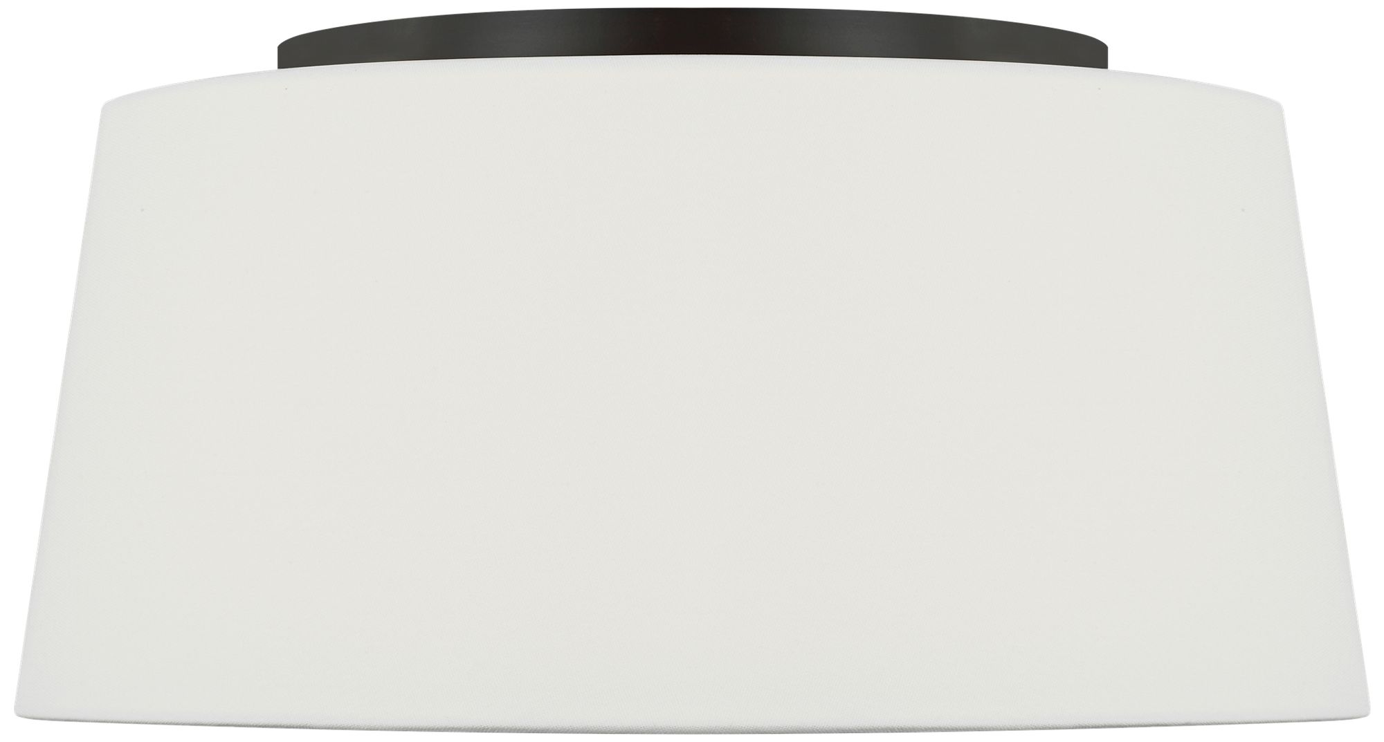 Image 2 Visual Comfort Studio  Hale 18" Flush Mount  E26    Aged Pewter more views