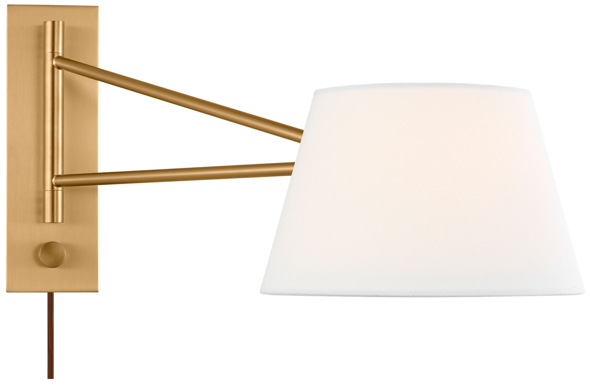 Visual Comfort Studio  Hale 20" Sconce  E12 Candelabra    Estate Brass