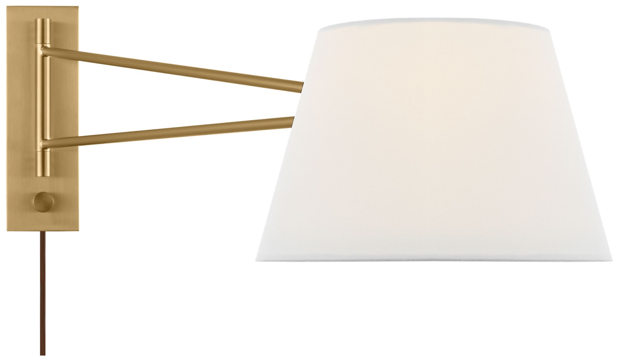 Image 3 Visual Comfort Studio  Hale 32" Sconce  E12 Candelabra    Estate Brass more views