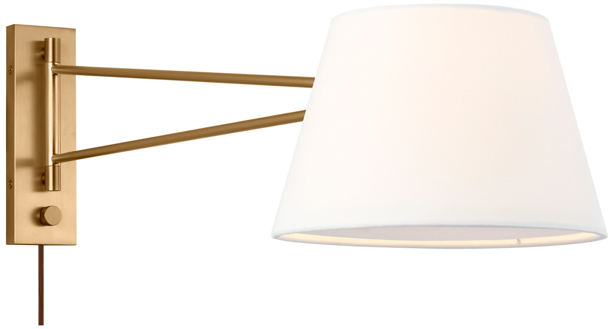 Visual Comfort Studio  Hale 32" Sconce  E12 Candelabra    Estate Brass