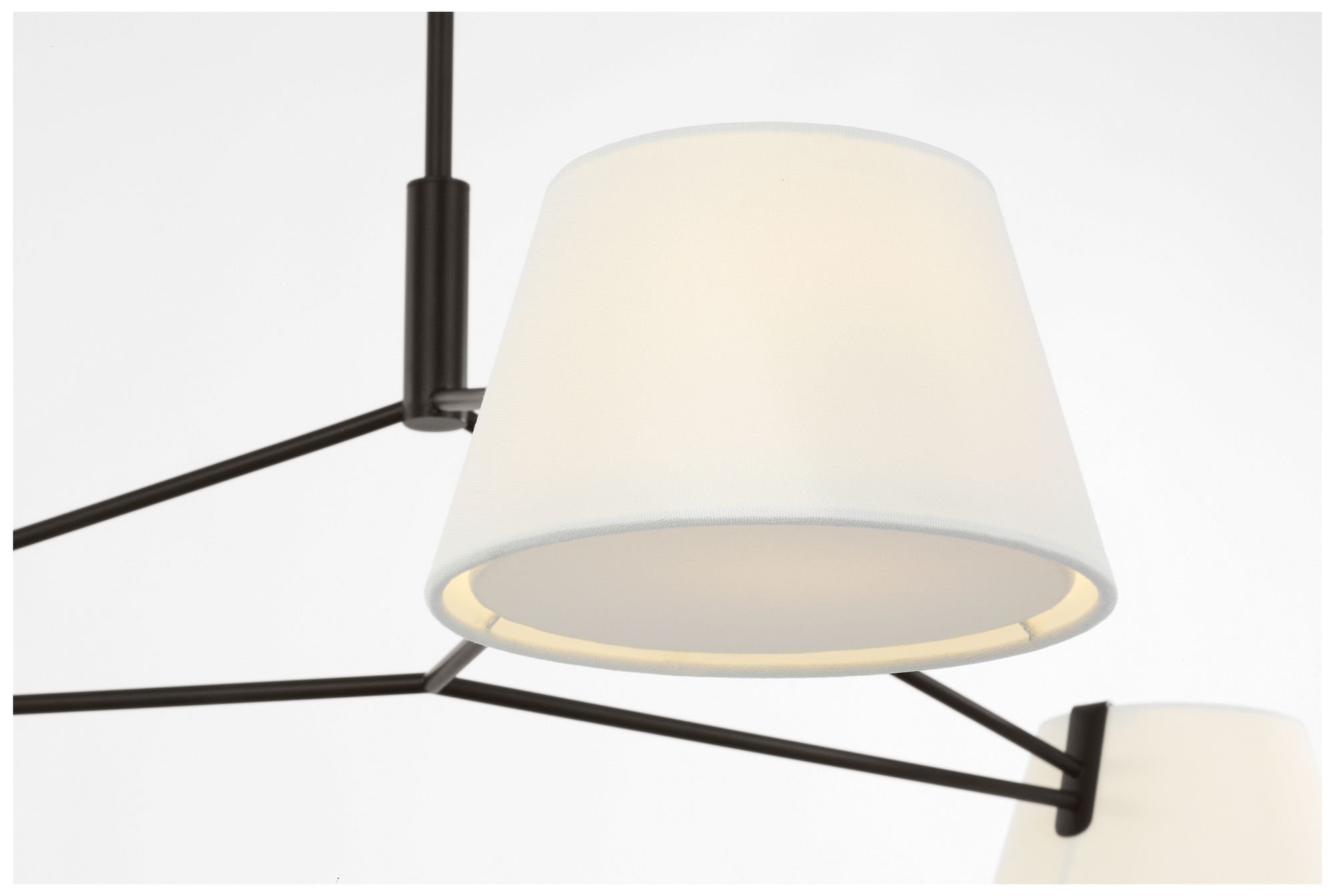 Image 3 Visual Comfort Studio  Hale 48" Chandelier  B11    Aged Iron more views
