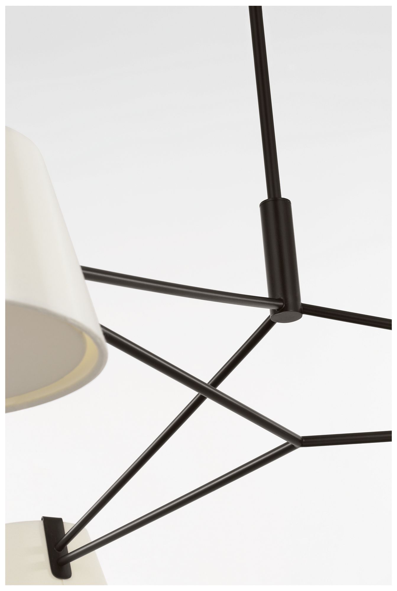 Image 4 Visual Comfort Studio  Hale 48" Chandelier  B11    Aged Iron more views