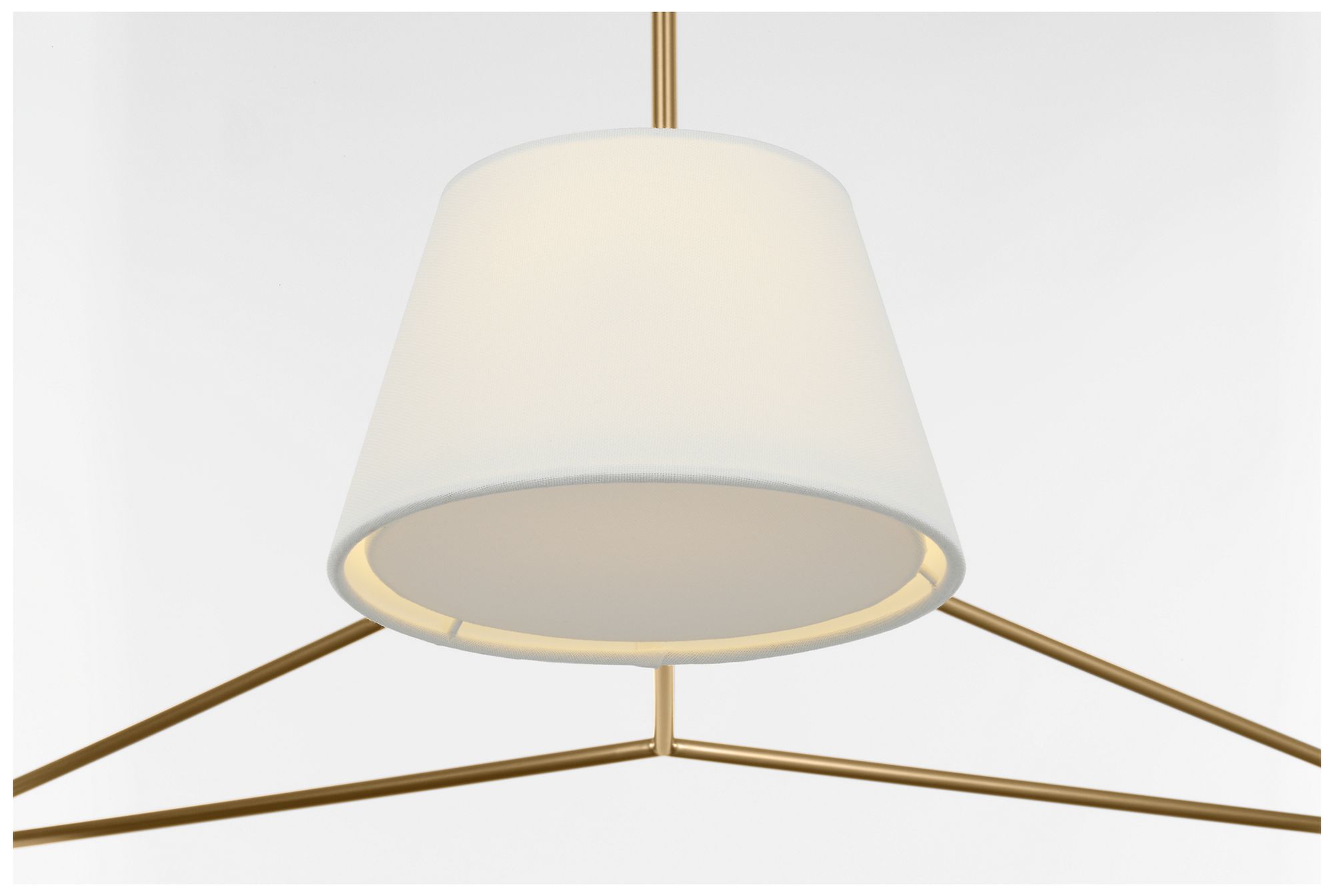 Image 3 Visual Comfort Studio  Hale 48" Chandelier  B11    Estate Brass more views