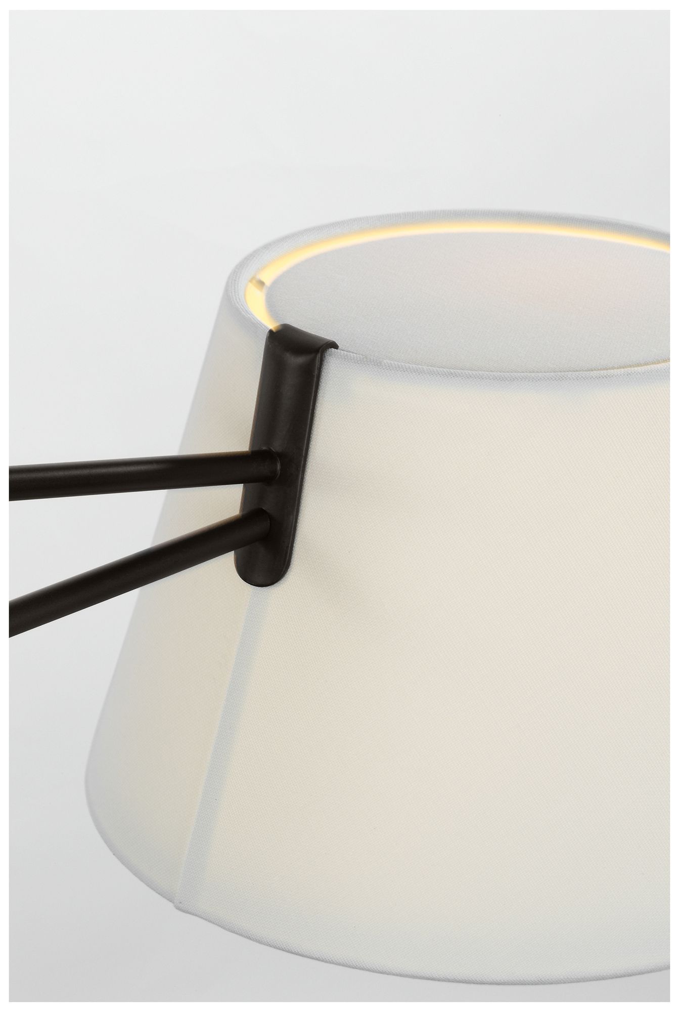 Image 3 Visual Comfort Studio  Hale 56" Linear Chandelier  E26    Aged Iron more views