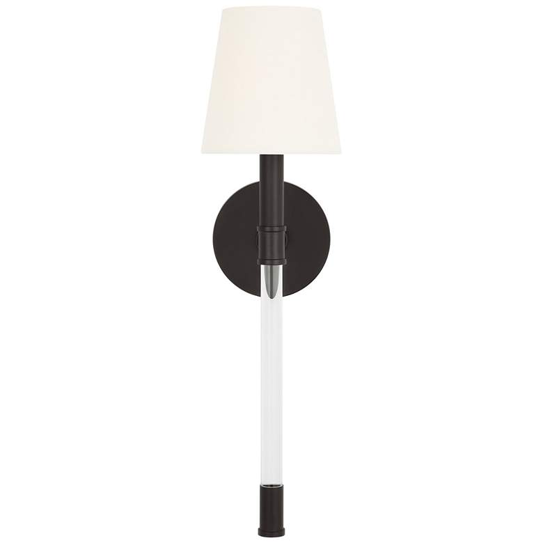 Image 1 Visual Comfort Studio  Hanover Sconce  5"  B10  Aged Iron