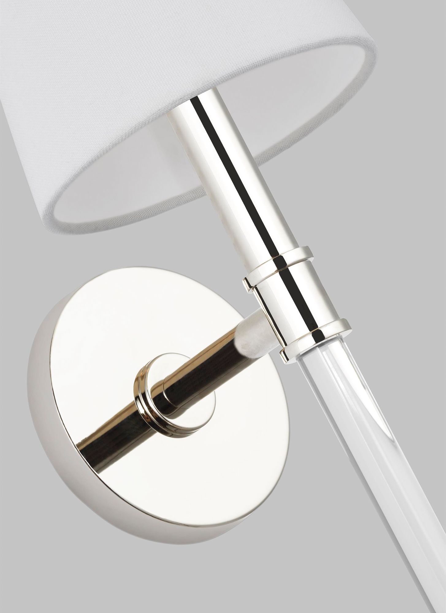 Image 4 Visual Comfort Studio  Hanover Sconce  5"  B10  Polished Nickel more views