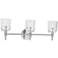 Visual Comfort Studio Hartley 3 - Light Vanity T6 24" Polished Nickel