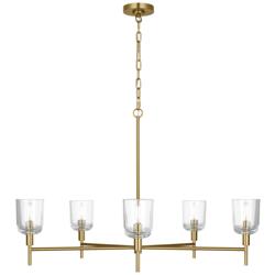 Visual Comfort Studio  Hartley Large Chandelier  T6  36"  Burnished Brass
