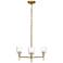 Visual Comfort Studio Hartley Medium Chandelier T6 24" Burnished Brass