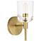Visual Comfort Studio Hartley Small Sconce T6 4.62" Burnished Brass