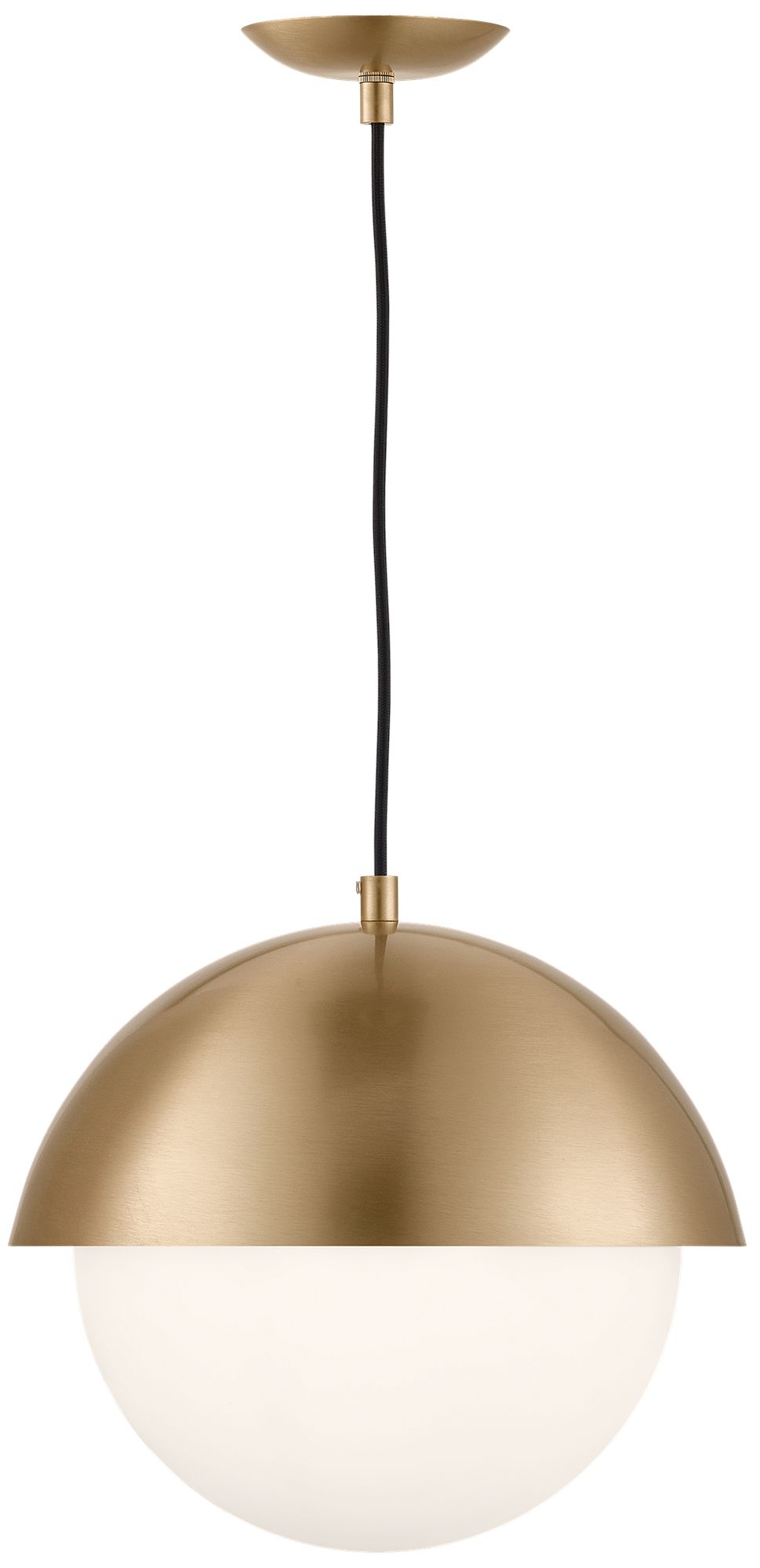 Image 2 Visual Comfort Studio  Hyde Medium Pendant  E26    Satin Brass more views
