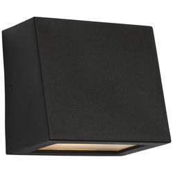 Visual Comfort Studio  Kakudo Small LED Wall Lantern  Modules  5"  Black