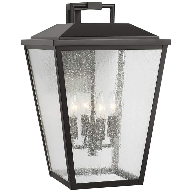 Image 1 Visual Comfort Studio Kennewick Extra Large Wall Torpedo 12.5" Bronze