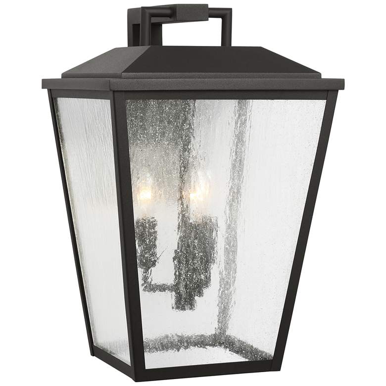 Image 1 Visual Comfort Studio Kennewick Large Wall Torpedo 10.75" Black