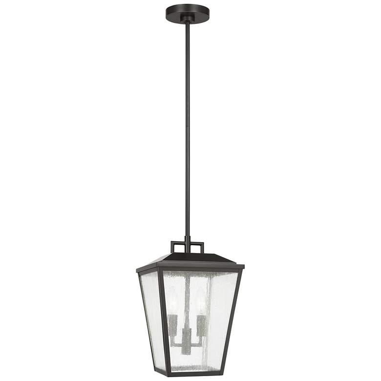Image 1 Visual Comfort Studio Kennewick Medium Pendant Torpedo 9" Bronze
