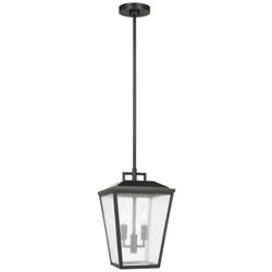 Visual Comfort Studio  Kennewick Medium Pendant Torpedo  9"  Bronze