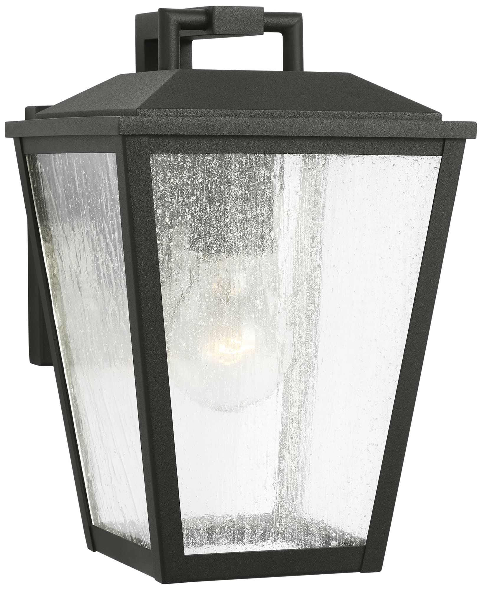 Visual Comfort Studio  Kennewick Small Wall Lantern  A19  6.5"  Black