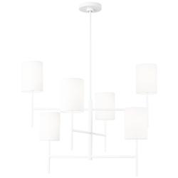 Visual Comfort Studio  Key Large Chandelier  Torpedo  32"   White