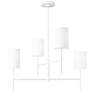 Visual Comfort Studio  Key Medium Chandelier  Torpedo  32"   White