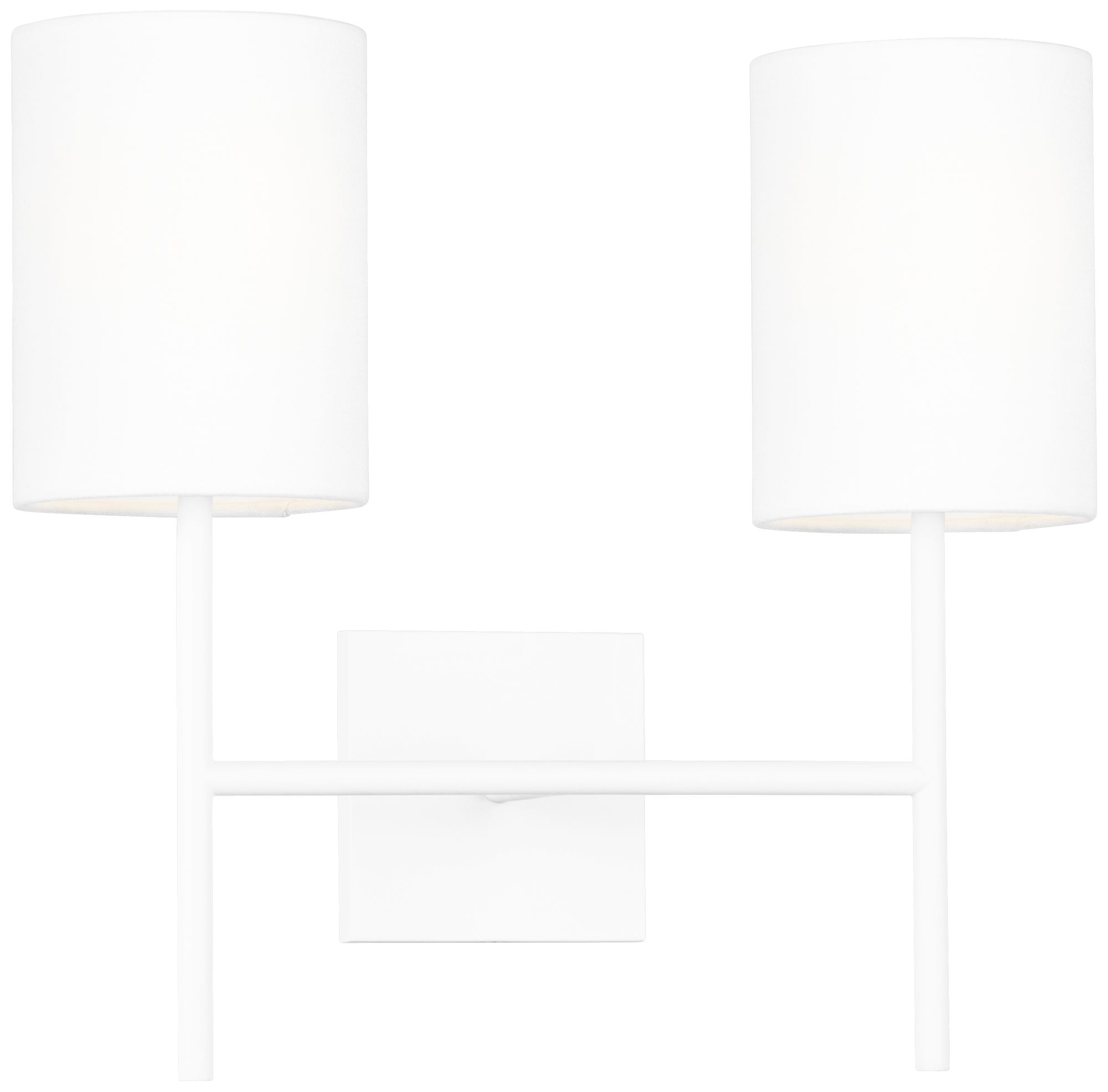 Visual Comfort Studio  Key Medium Sconce  Torpedo  16"   White