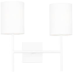 Visual Comfort Studio  Key Medium Sconce  Torpedo  16"   White