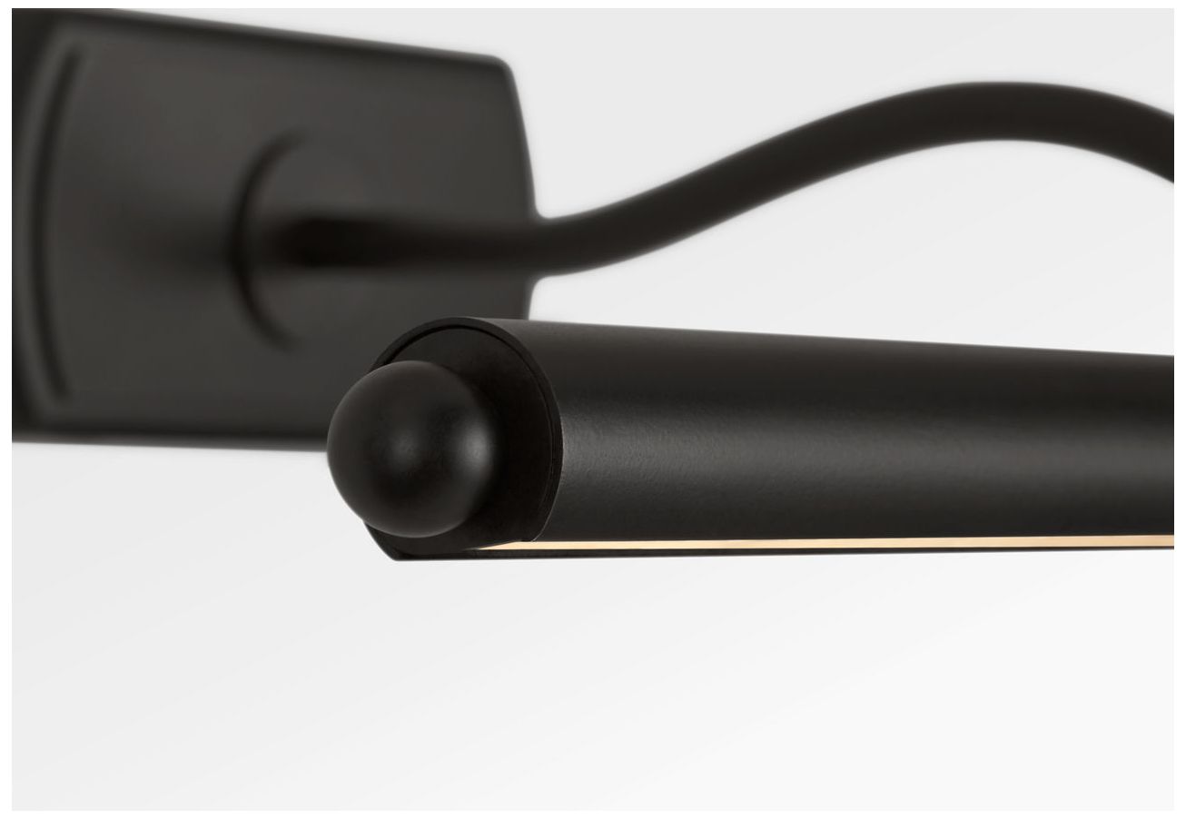 Image 3 Visual Comfort Studio Lamont 19 Picture Light Aged Iron LED more views