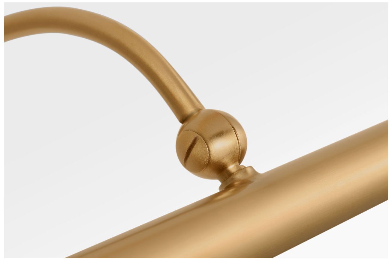 Image 3 Visual Comfort Studio Lamont 19 Picture Light Burnished Brass LED more views