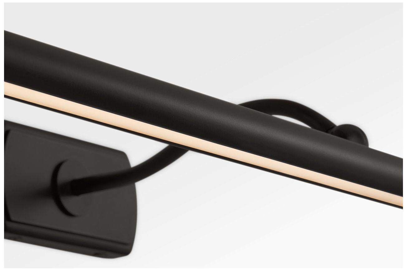 Image 3 Visual Comfort Studio Lamont 24 Picture Light Aged Iron LED more views