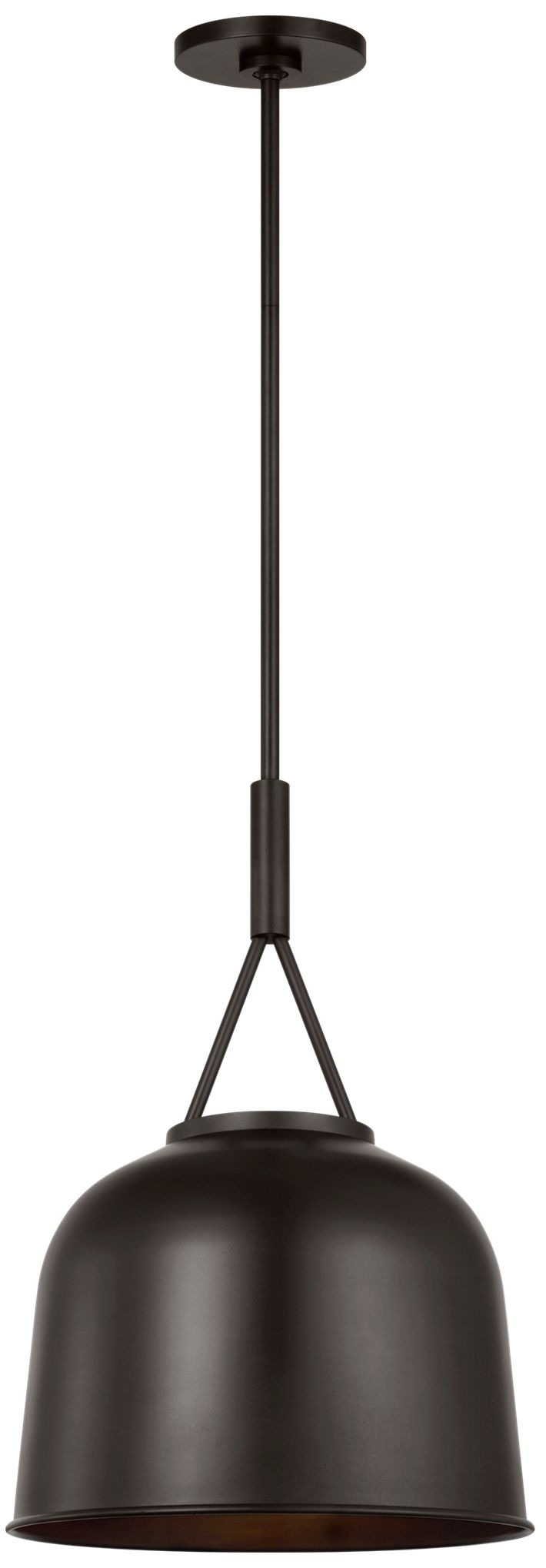 Visual Comfort Studio  Liora 12" Pendant  E26    Aged Iron
