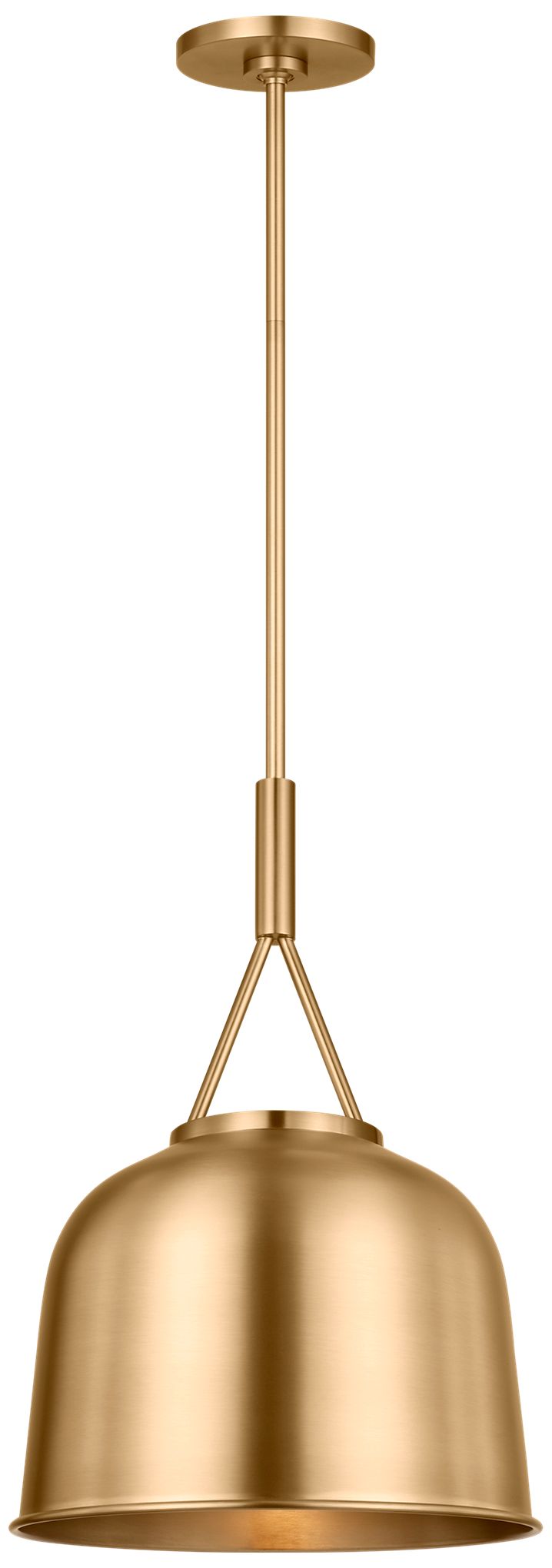 Visual Comfort Studio  Liora 12" Pendant  E26    Estate Brass