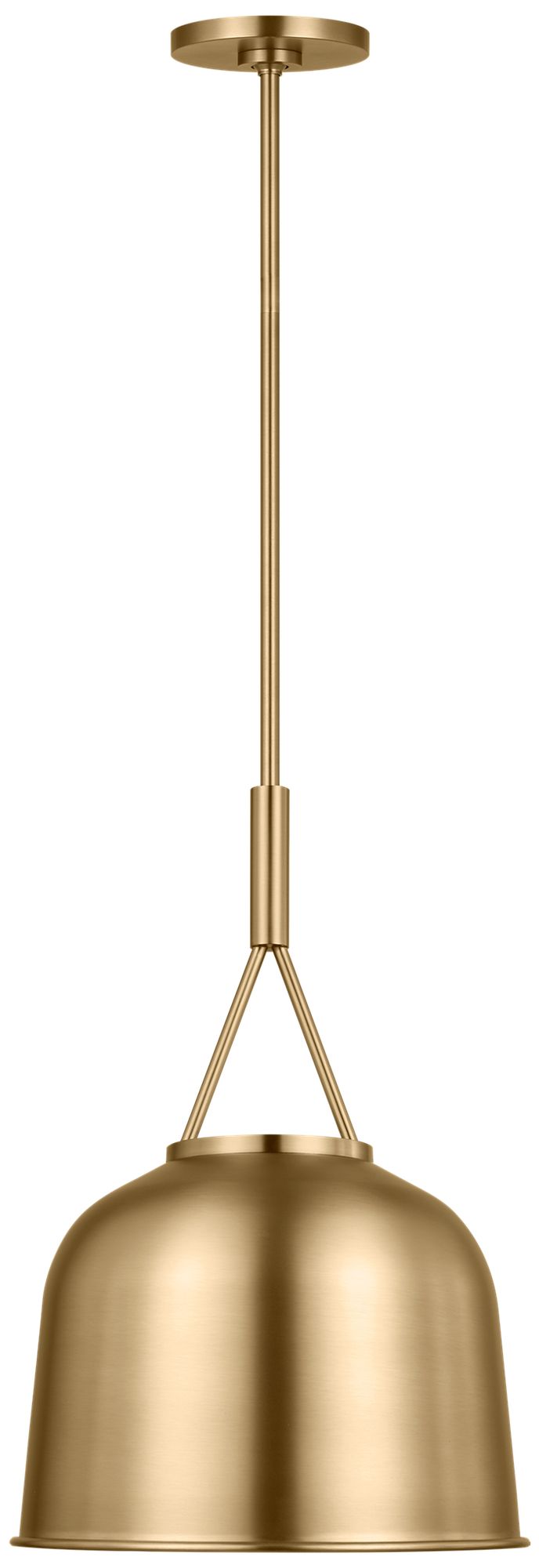 Image 2 Visual Comfort Studio  Liora 12" Pendant  E26    Estate Brass more views