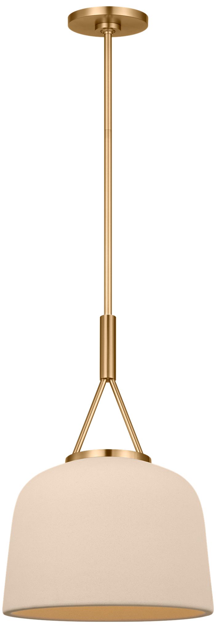 Visual Comfort Studio  Liora 12" Pendant  E26    Estate Brass