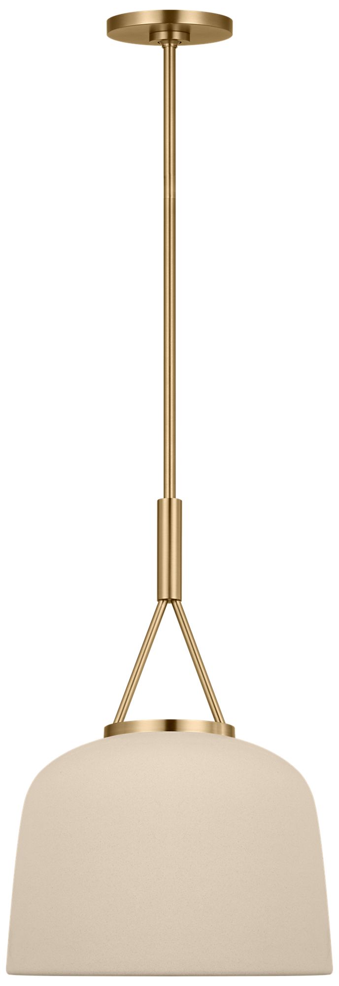 Image 2 Visual Comfort Studio  Liora 12" Pendant  E26    Estate Brass more views