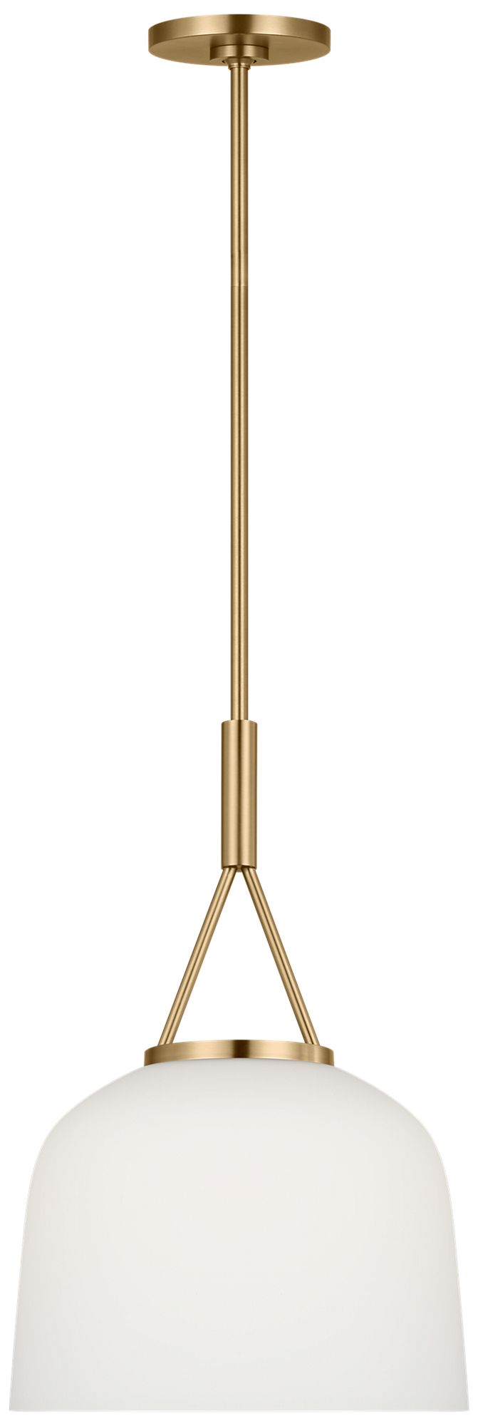 Image 2 Visual Comfort Studio  Liora 12" Pendant  E26    Estate Brass more views