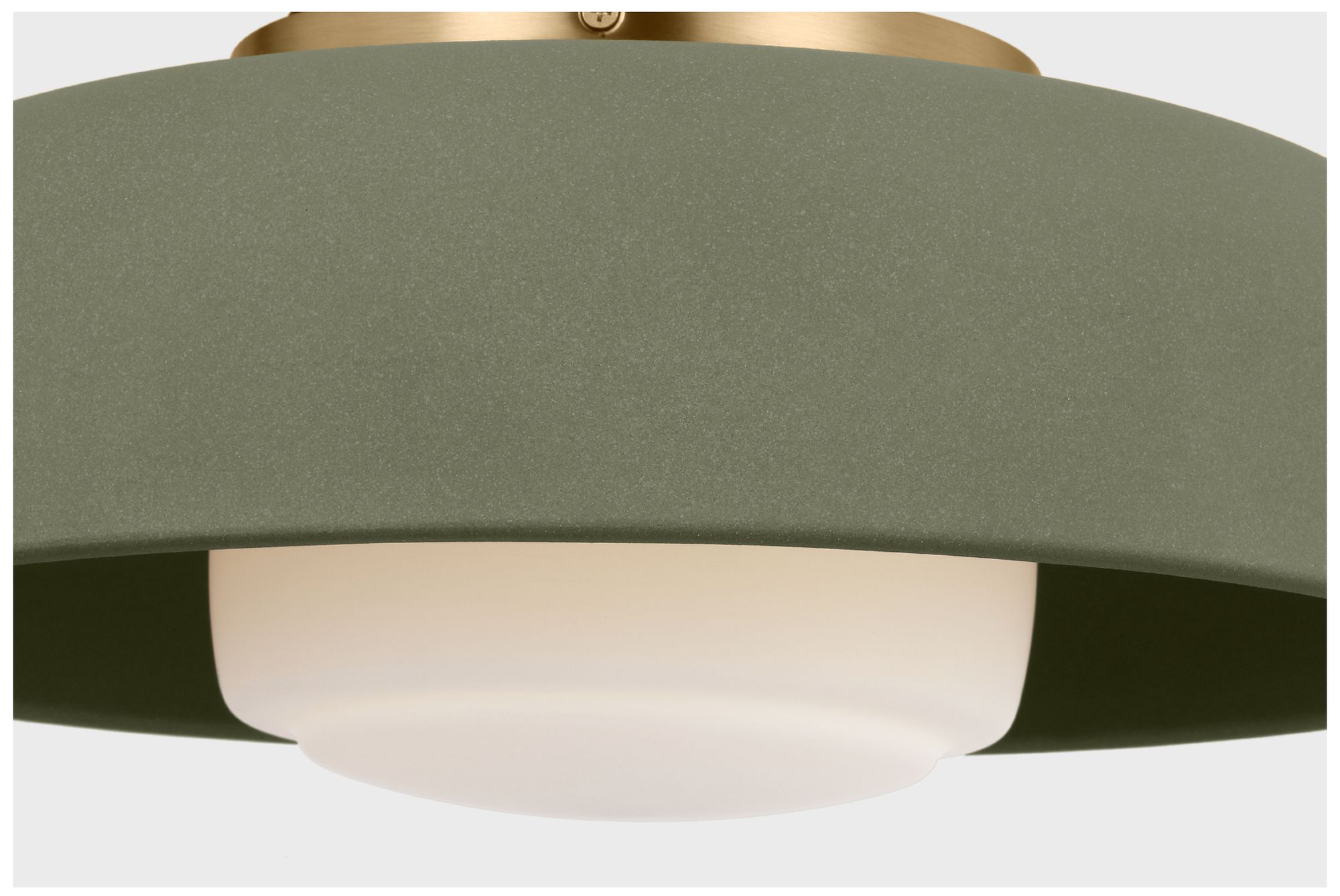 Image 3 Visual Comfort Studio  Liora 15" Flush Mount  E26    Aged Iron more views