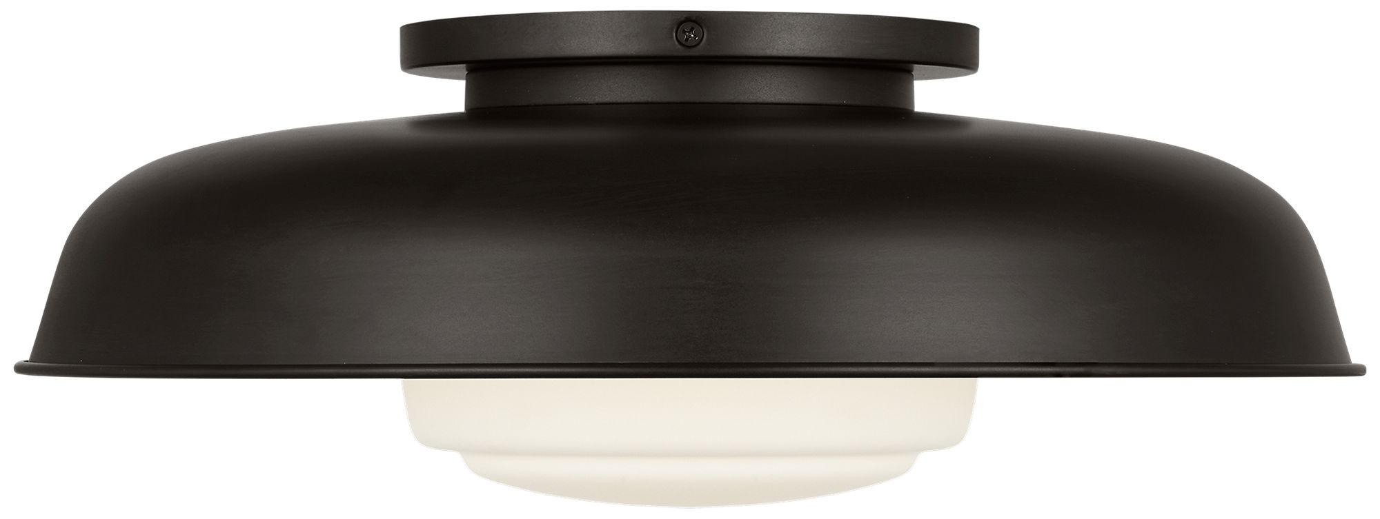 Image 2 Visual Comfort Studio  Liora 15" Flush Mount  E26    Estate Brass more views