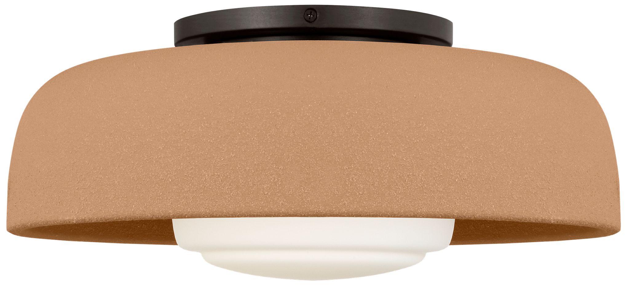 Visual Comfort Studio  Liora 15" Flush Mount  E26    Estate Brass