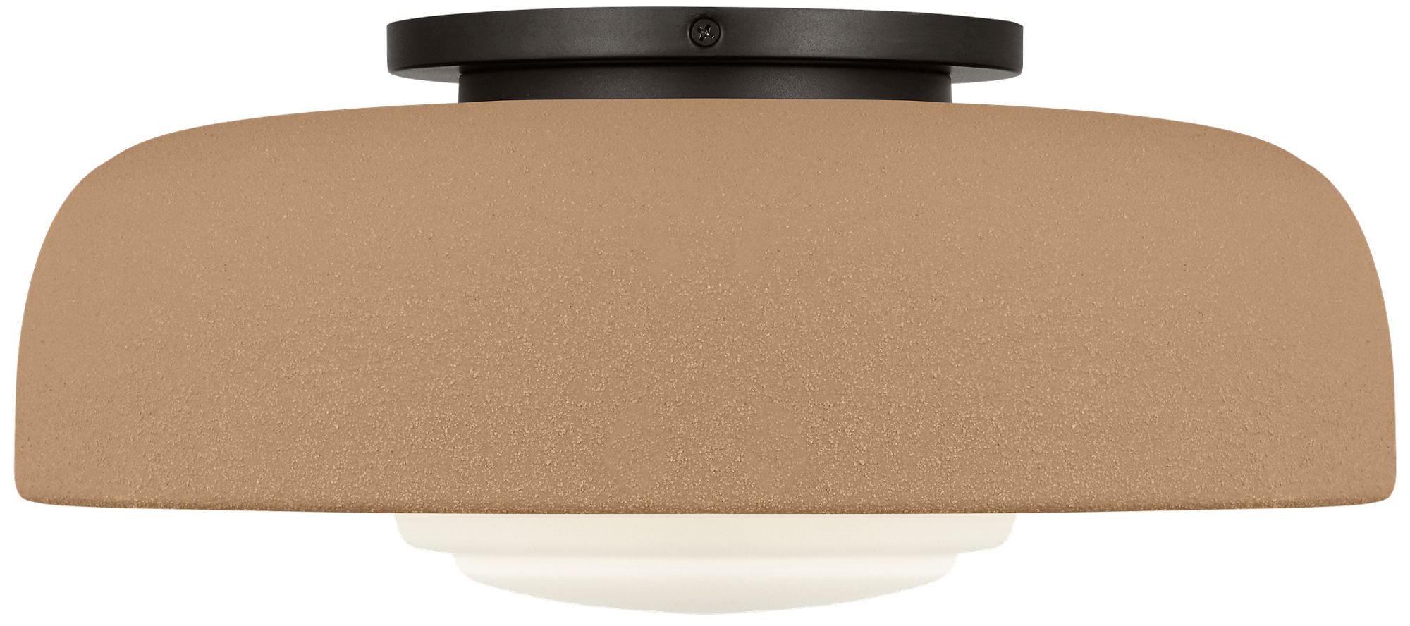 Image 2 Visual Comfort Studio  Liora 15" Flush Mount  E26    Estate Brass more views