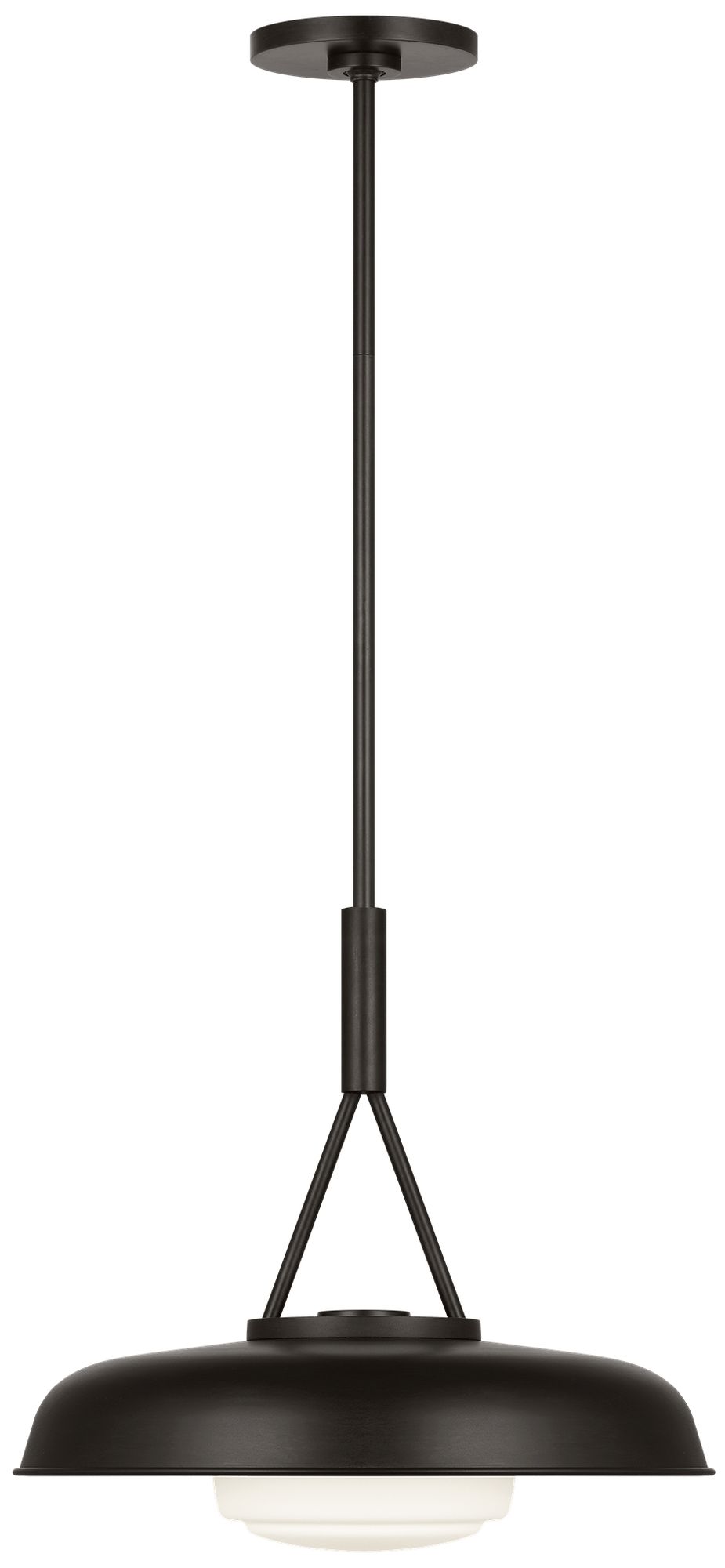 Image 2 Visual Comfort Studio  Liora 15" Pendant  E26    Aged Iron more views