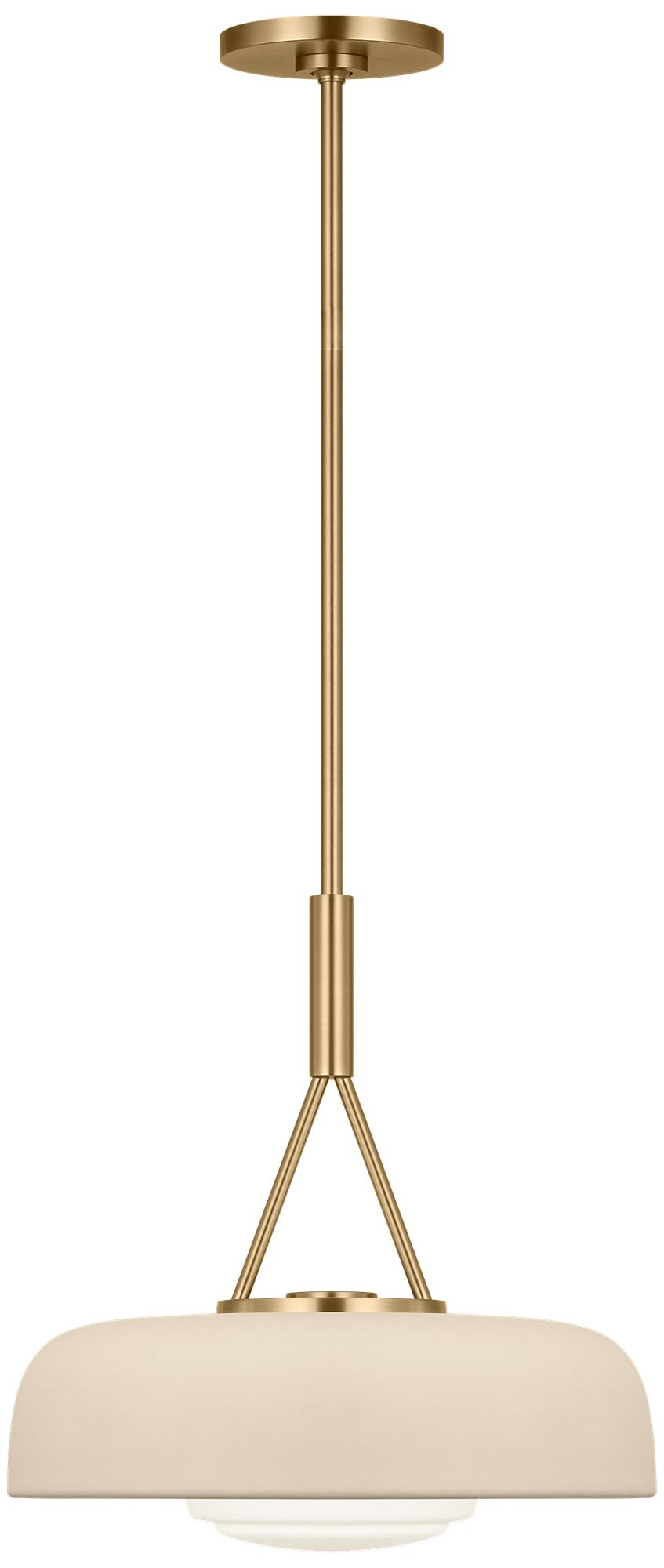 Image 2 Visual Comfort Studio  Liora 15" Pendant  E26    Estate Brass more views