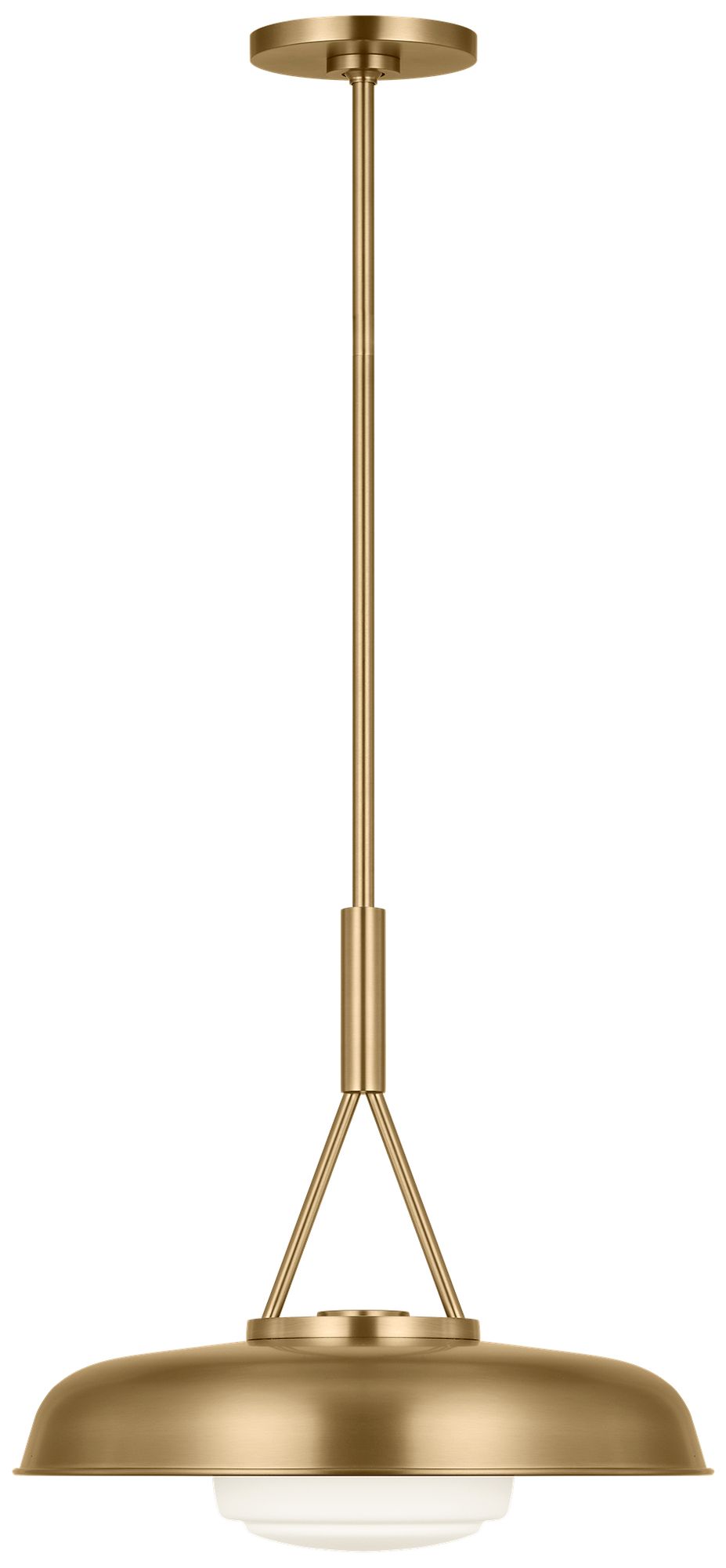 Image 2 Visual Comfort Studio  Liora 15" Pendant  E26    Estate Brass more views