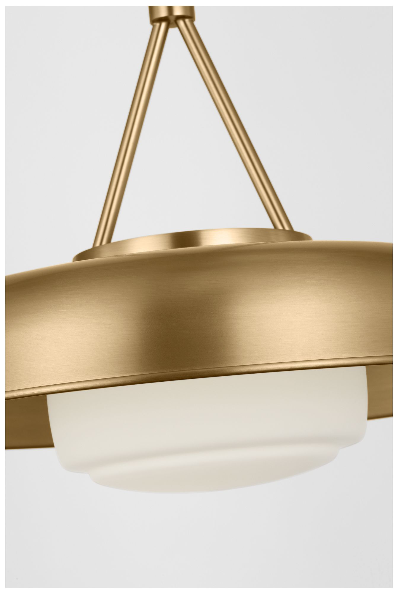 Image 4 Visual Comfort Studio  Liora 15" Pendant  E26    Estate Brass more views