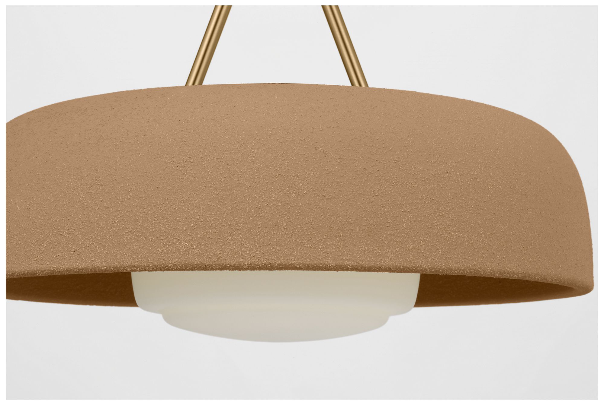 Image 3 Visual Comfort Studio  Liora 15" Pendant  E26    Estate Brass more views