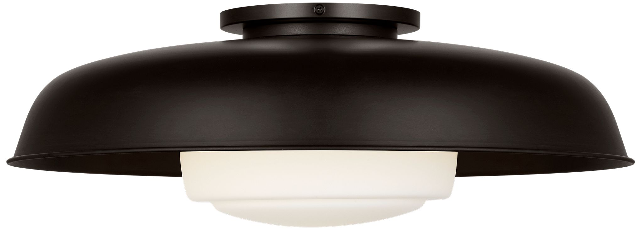 Visual Comfort Studio  Liora 20" Flush Mount  E26    Estate Brass