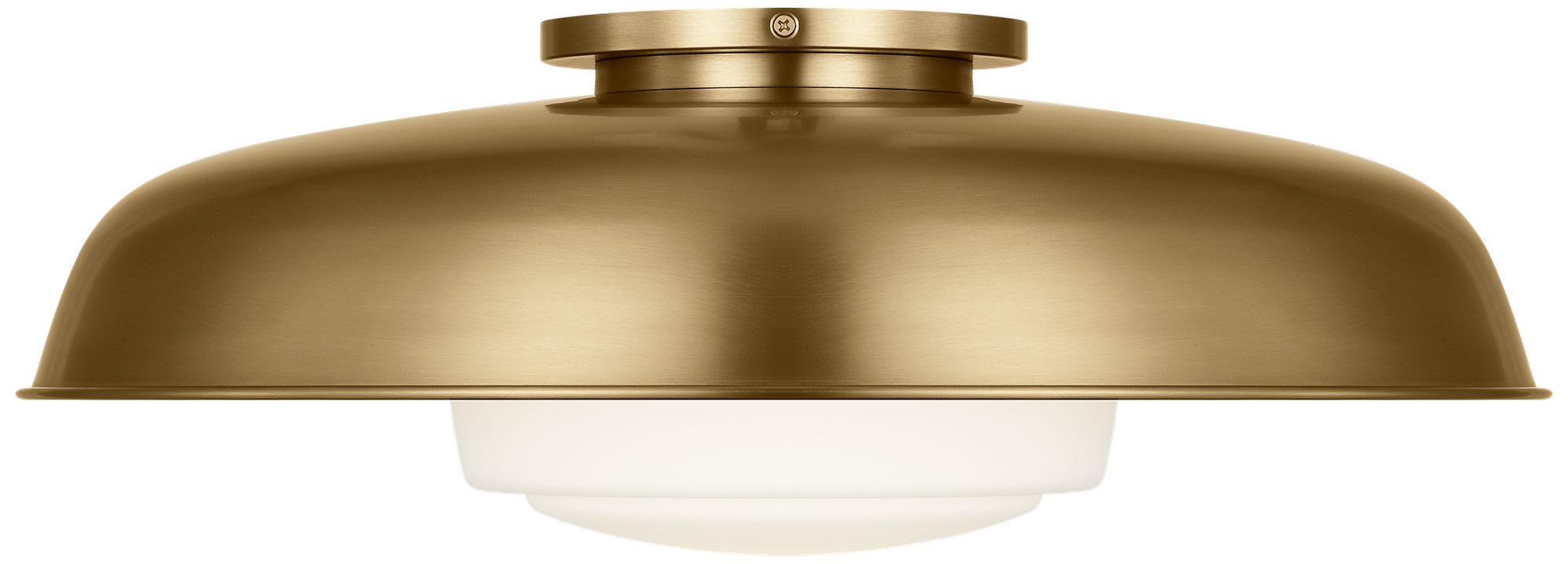 Image 2 Visual Comfort Studio  Liora 20" Flush Mount  E26    Estate Brass more views